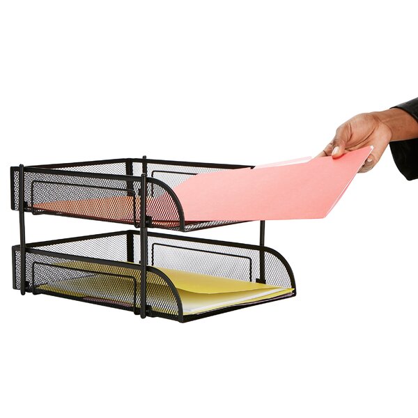 Mind Reader Stackable Paper Organizer & Reviews | Wayfair